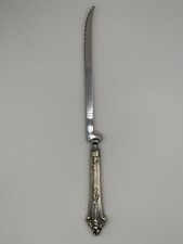 Antique Silver Plate Handled Table Knife Engraved "Knife" — listing 2