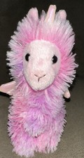 Purple Unicorn Llama Plush with Gold Horn and Star Eyes — listing 5