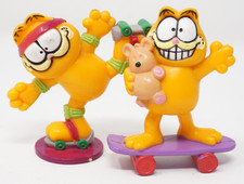 Vintage Garfield PVC Miniature Figure - Sitting Pose — listing 2