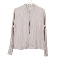 Orvis Women's Navy Pintucked Long-Sleeve Button-Down Shirt — listing 4