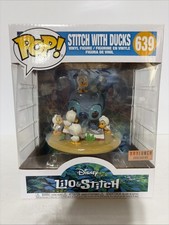 Funko Pop! Disney Lilo & Stitch - Stitch with Ducks #639 (BoxLunch Exclusive Deluxe)