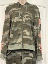 Victoria's Secret PINK Bling Sequin Quarter-Zip Pullover Hoodie, Gray Marl, Size L — listing 5