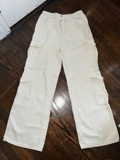 Flvsun Light Blue Cargo Pants, Size XS — listing 4