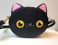 Loungefly Salem the Cat / Halloween Black Cat Pumpkin Mini Backpack