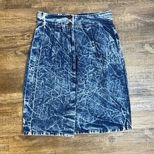 Vintage Kayo of California Denim Pencil Skirt Size 7 — listing 2