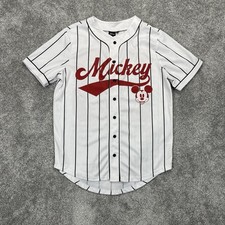 Disney Mickey Mouse Pinstripe Baseball Jersey — listing 3