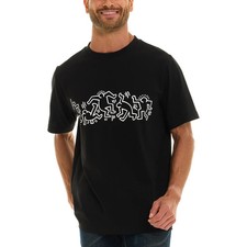 Keith Haring Best Buddies Graphic T-Shirt, Green, listing 6