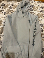 Carhartt Pullover Hoodie with Outline C Logo Graphic — listing 6