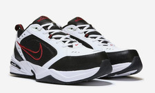 Nike Air Monarch IV Men's Cross Training Shoe, White/Metallic Silver/Midnight Navy, Size 10.5 — listing 5