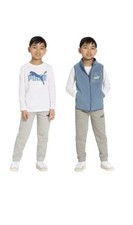 PUMA Toddler Boys 3-Piece Set - Two Tees (Gray, Red) & Joggers, Size 3T, NWT — listing 4