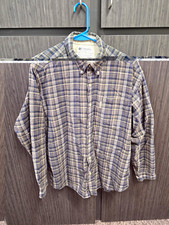 Columbia Sportswear Men's Flannel Shirt, Regular Fit, Size L, Blue/Brown Plaid — listing 6