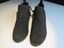 Women's Gray Faux Leather Side-Zip Comfort Casual Shoes — listing 6