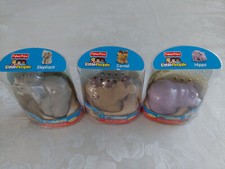 Fisher-Price Little People Zoo Animals Lot of 4 (Hippo, Elephant, 2 Tigers)