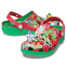 Crocs Classic Disney Holiday Lined Clog with Mickey, Donald & Pluto Jibbitz, listing 5