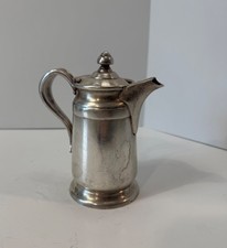 Reed & Barton Silver Soldered Hotel Coffee Pot, Sheraton Hotel Hollowware — listing 4