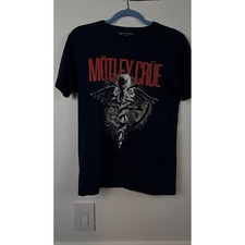 Mötley Crüe Dr. Feelgood Acid Wash T-Shirt, Size Medium — listing 5