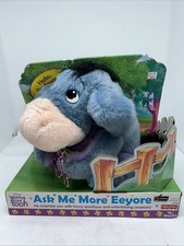 Disney Eeyore Talking Plush with Pink Heart Tail Tie — listing 6