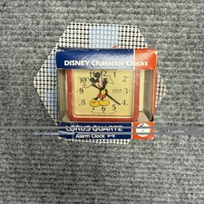Disney Mickey Mouse Red Twin-Bell Analog Alarm Clock — listing 6