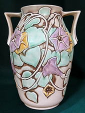 Roseville Pottery Vessel (base only shown), impressed 'Roseville U.S.A.' with shape number — listing 4