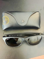 Ray-Ban New Wayfarer RB2132 Sunglasses, Black Frame with Green G-15 Lenses, 58mm — listing 5