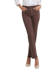 NYDJ Marilyn Straight Floral Print Jeans, Size 8 — listing 4