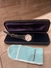 Vintage Tiffany & Co. Signed Dial Manual-Wind Dress Watch with Sub-Seconds 14K/18K solid gold — listing 2