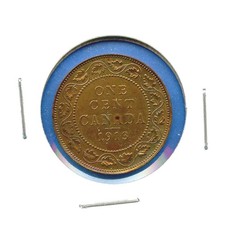1913 Canada 5 Cents Silver Coin (George V), Small Silver Half Dime — listing 3