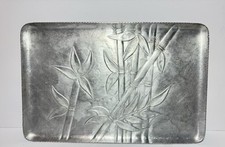 Everlast Forged Aluminum Oval Tray with Bamboo Motif — listing 3