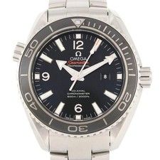 Omega Seamaster Planet Ocean Co-Axial Chronometer Chronograph Watch, Black Dial — listing 2