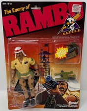 Coleco Rambo: The Force of Freedom Action Figure Lot (8 Figures with Accessories) Single piece — listing 3