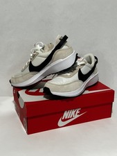Nike Waffle Debut Sneakers - Cream/Solar Red/Yellow — listing 2