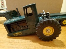 Vintage Pressed-Steel Construction Toy Lot — LeTourneau Tournahauler & Pettibone Loader