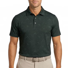 Greg Norman Play Dry Purple Striped Golf Polo Shirt, Men's XL — listing 2