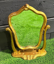 Antique Mahogany Dresser with Mirror, Ball-and-Claw Feet, Serpentine Top Drawers — listing 5