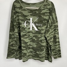 Calvin Klein Men's Teal Logo Graphic T-Shirt, Size L — listing 6