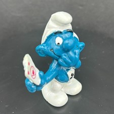 Vintage Poker Player Smurf PVC Figurine (No. 20066) — listing 2
