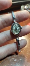 Rouan Ladies' Gold-Tone Dress Watch with Rhinestone Bezel and Mesh Bracelet — listing 2