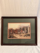 Heywood Hardy 'Forgive' Framed Print Romantic Equestrian Scene — listing 5