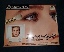 Remington True-To-Light LM-8 Trifold Lighted Makeup Mirror