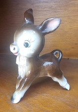 Vintage Ceramic Anthropomorphic Baby Donkey / Foal Figurine Planter