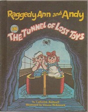 Raggedy Ann and Andy in The Tunnel of Lost Toys, Weekly Reader Book Club Edition, Hardcover — listing 2