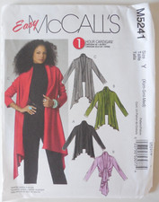 McCall's M5241 Easy '1 Hour Cardigan' Sewing Pattern, Size Y (Xsm-Sml-Med) — listing 4