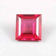 Pair of Natural Loose Rubies, 2.5 ct & 2.1 ct, Oval & Cushion Cut, Pinkish-Red Yes - certified natural, no heat
