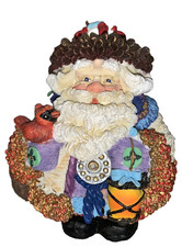 Crinkle Claus Austrian Santa Resin Figurine — listing 6