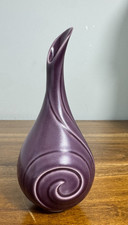 Rookwood Pottery #6253 Geometric Matte Teal Double-Handled Vase, 4.75 in — listing 4