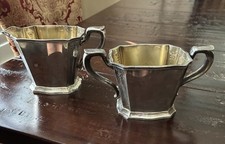 Vintage GMCo Silverplate Two-Handled Covered Sugar Bowl (Hotel/Restaurant Ware) — listing 4