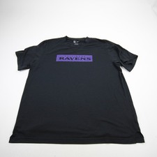 Nike NFL Team Apparel Baltimore Ravens 'Just Do It' Black T-Shirt, Size XL — listing 4