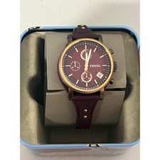 Fossil Ladies' Stainless Steel Quartz Dress Watch with Silver-Tone Dial and Bracelet — listing 2