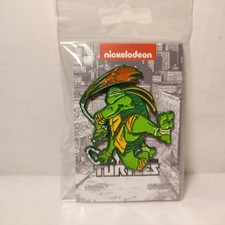 TMNT Mikey Habitat Enamel Pin (Sealed) — listing 2