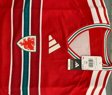 Adidas Wales National Football Team 2020-21 Home Shirt, Number 20 — listing 4